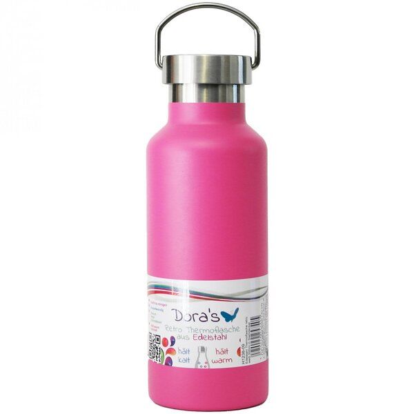 Dora's 0,5l Retro Thermosflasche mit Stahldeckel - verschiedene Farben Dora's 0,5l Retro Thermosflasche mit Stahldeckel - verschiedene Farben von Dora's