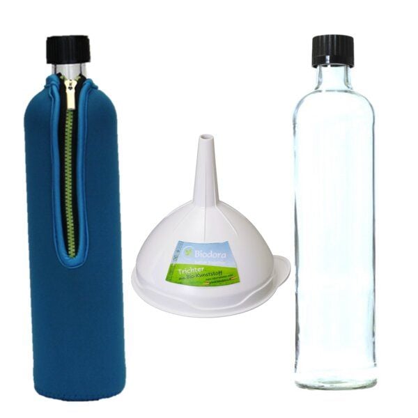Dora's Dora´s 0,5l Trinkflasche mit Neoprenanzug und gratis Trichter von Dora's