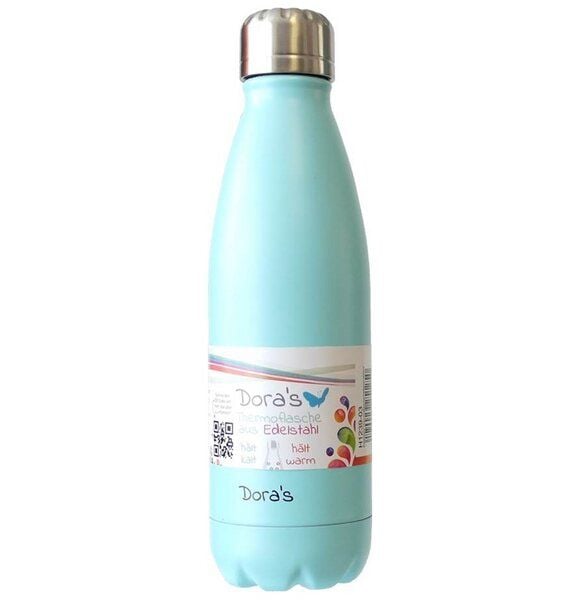 Dora's 0,75l Thermosflasche Edelstahl - verschiedene Farben von Dora's