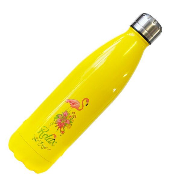 Dora's Dora´s  Edelstahl Thermosflasche Flamingo von Dora's
