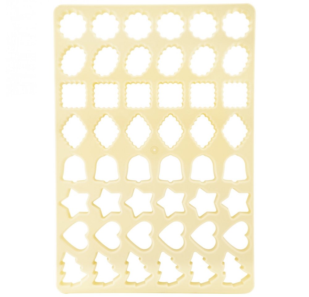 Doraplast Ausstechform Keksausstecherplatte, 48 Kekse in 8 Motiven – ideal für feines Gebäck Doraplast Ausstechform Keksausstecherplatte, 48 Kekse in 8 Motiven – ideal für feines Gebäck von Doraplast
