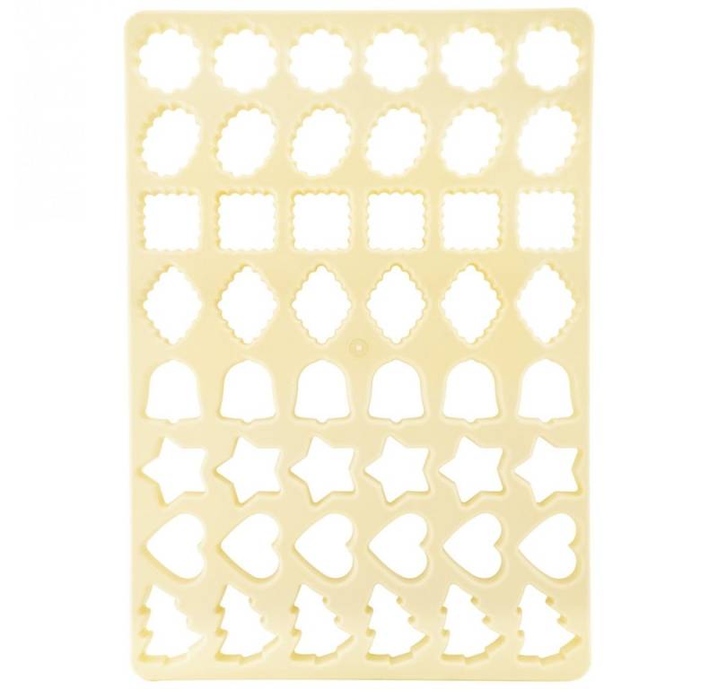 Doraplast Ausstechform Keksausstecherplatte, 48 Kekse in 8 Motiven – ideal für feines Gebäck Doraplast Ausstechform Keksausstecherplatte, 48 Kekse in 8 Motiven – ideal für feines Gebäck von Doraplast