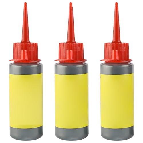 3 Stück Graphitpulver, 60 ml, Graphitpulver-Schmiermittel, langanhaltend, staubfreie Formel für Auto- und Multifunktionsschlösser, trockenes Graphit-Schmiermittel, Sc von Dorccsi