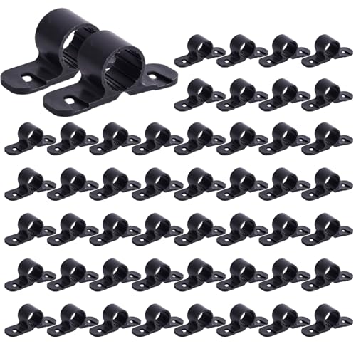 50 Stück Pex-Klemmen, Kunststoff-Rohrklemmen 1/2 Zoll, einfach zu installierende Aufhängungsrohrhalterung mit Schrauben für Pex-, Kupfer-, CPVC-Rohrklemme, Rohrklemmen 1/2-Rohrklemme 50 Stück Pex-Klemmen, Kunststoff-Rohrklemmen 1/2 Zoll, einfach zu installierende Aufhängungsrohrhalterung mit Schrauben für Pex-, Kupfer-, CPVC-Rohrklemme, Rohrklemmen 1/2-Rohrklemme von Dorccsi