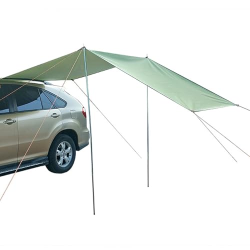 Auto-Markise 79x118 Zoll Autozelt Wasserdicht und UV-beständig Van-Markise Seitenmarkise Schatten Auto- für SUV LKW Fahrzeug- Dach für Outdoor-Camping Reisen SUV-Zelt - C von Dorccsi