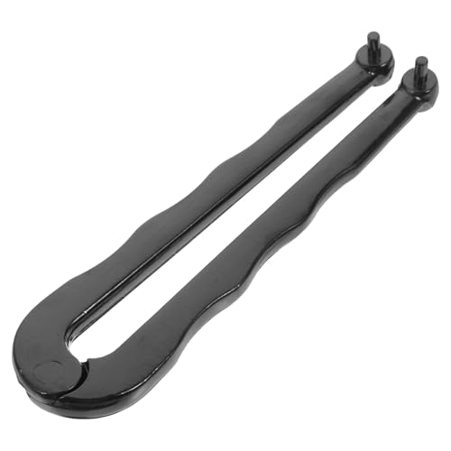 Winkelschleiferschlüssel, Ersatz, 6 mm, verstellbarer Winkelschleiferschlüssel aus Stahl zum Scheibenwechsel, Stützteller und Rundmutter mit gebohrten Löchern, Schleifwerkzeug-Schraubenschlüssel Winkelschleiferschlüssel, Ersatz, 6 mm, verstellbarer Winkelschleiferschlüssel aus Stahl zum Scheibenwechsel, Stützteller und Rundmutter mit gebohrten Löchern, Schleifwerkzeug-Schraubenschlüssel von Dorccsi