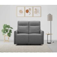 Dorel Home 2-Sitzer "Lugo, Kinosofa mit Reclinerfunktion in Kunstleder und Webstoff", mit manueller Relaxfunktion in beiden Sitzen von Dorel Home