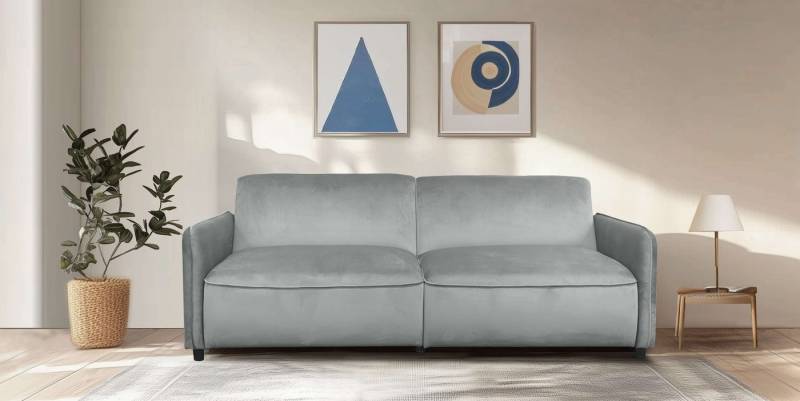 Dorel Home 3-Sitzer Allie Curved Schlafsofa 209 cm, Bettfunktion (110/190), verstellbare Rückenlehne, Cord u. Velours Dorel Home 3-Sitzer Allie Curved Schlafsofa 209 cm, Bettfunktion (110/190), verstellbare Rückenlehne, Cord u. Velours von Dorel Home