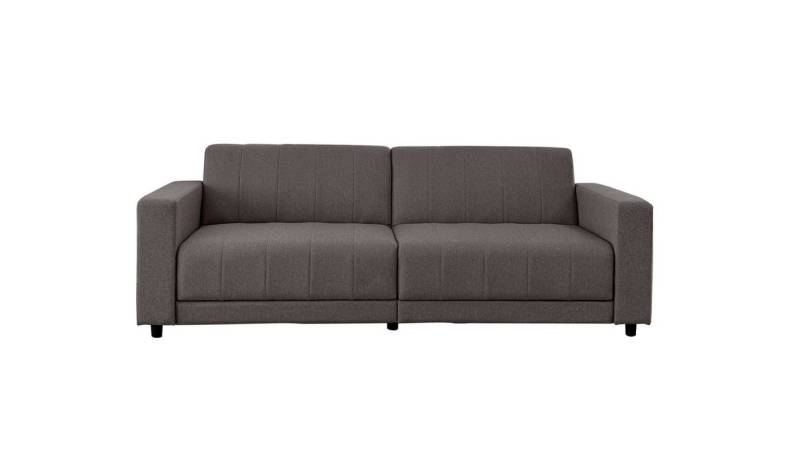 Dorel Home 3-Sitzer Allie II Schlafsofa 225 cm, Bett-Funktion (108/190cm), Rückenlehne 2-teilig, mit Steppung von Dorel Home
