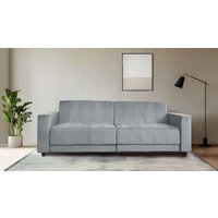 Dorel Home 3-Sitzer "Allie II Schlafsofa 225 cm", Bett-Funktion (108/190cm), Rückenlehne 2-teilig, mit Steppung von Dorel Home