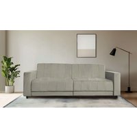 Dorel Home 3-Sitzer "Allie II Schlafsofa 225 cm" Bett-Funktion (108/190cm), Rückenlehne 2-teilig, mit Steppung von Dorel Home