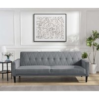 Dorel Home 3-Sitzer "Avon" Schlafsofa 213cm, Bettfunktion (110/190cm), trendiger Cord o. Webstoff von Dorel Home