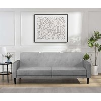 Dorel Home 3-Sitzer "Avon" Schlafsofa 213cm, Bettfunktion (110/190cm), trendiger Cord o. Webstoff von Dorel Home