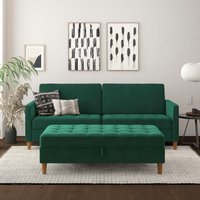 Dorel Home 3-Sitzer "Presley", Sofa mit Bett-Funktion und verstellbarer Rückenlehne von Dorel Home