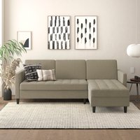 Dorel Home Ecksofa "Presley, L-Form,", Ecksofa mit Bett-Funktion und Stauraum, verstellbare Rückenlehne von Dorel Home