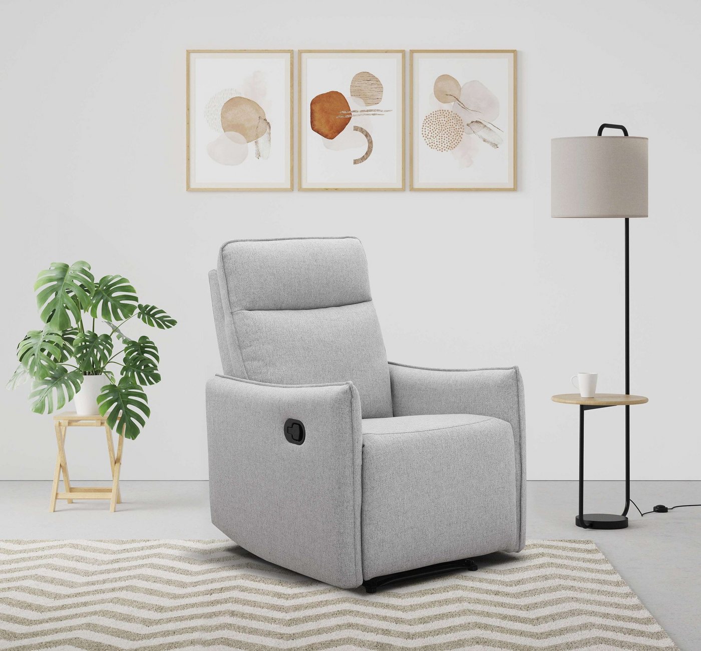 Dorel Home Relaxsessel Lugo, Kinosessel, Recliner, mit manueller Relaxfunktion von Dorel Home