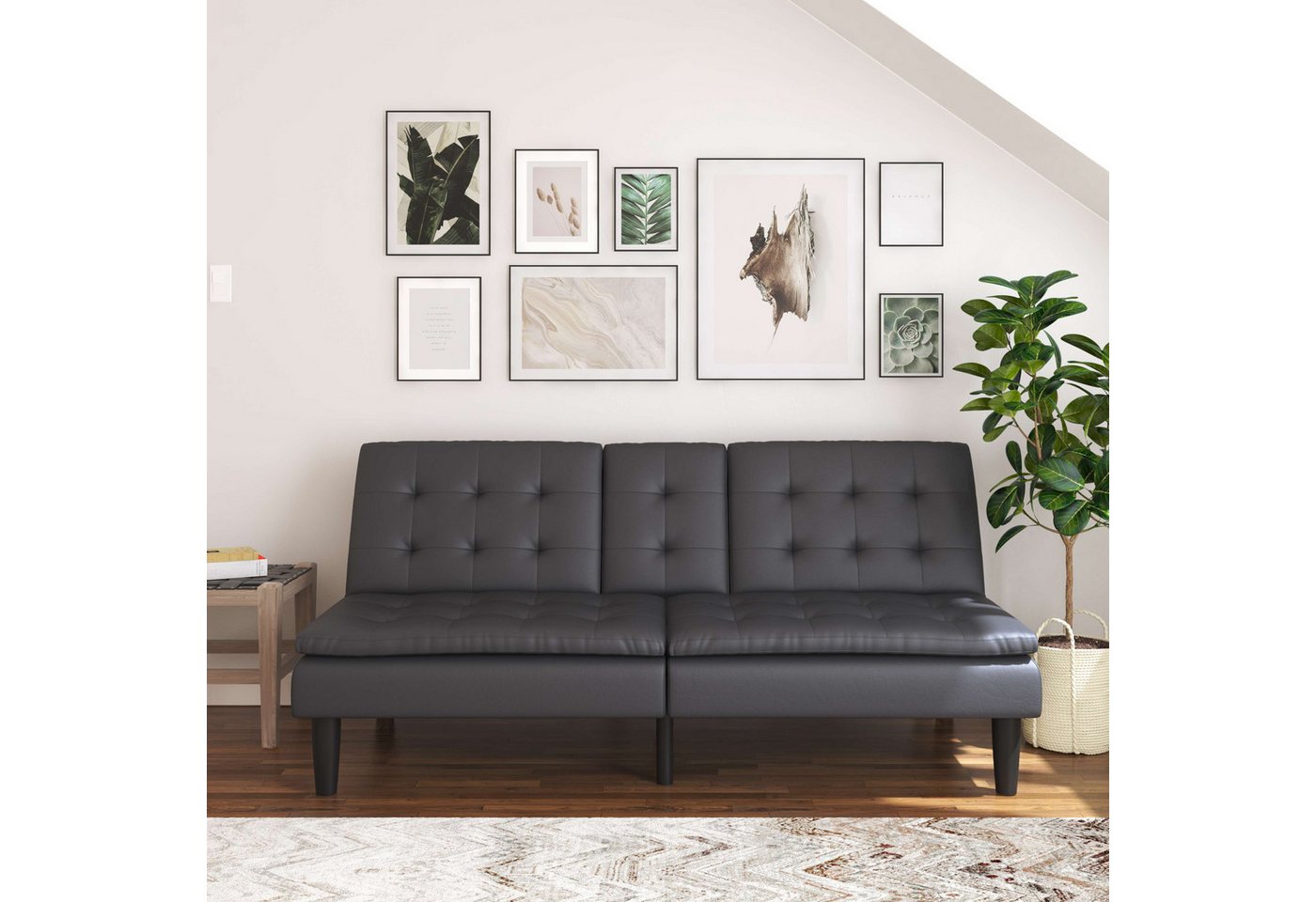 Dorel Home Schlafsofa MAINE, Kinosofa mit Relax- und Bettfunktion, mit 2 Getränkehaltern von Dorel Home