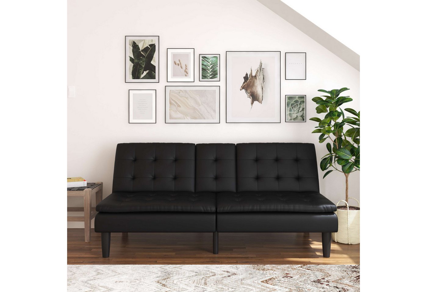 Dorel Home Schlafsofa MAINE, Kinosofa mit Relax- und Bettfunktion, mit 2 Getränkehaltern von Dorel Home