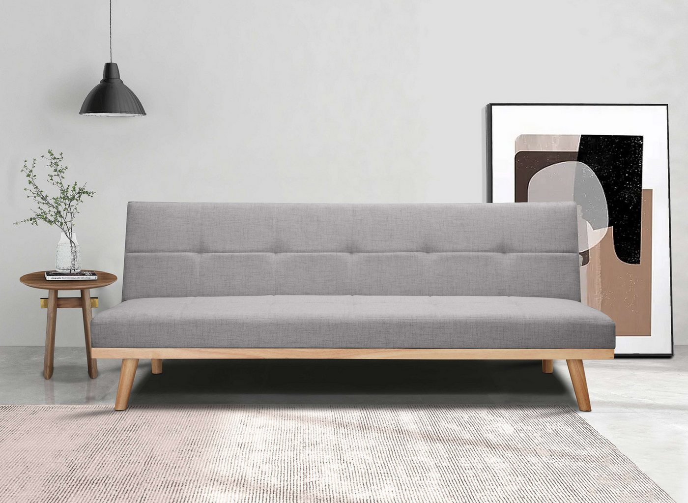 Dorel Home Schlafsofa Vicky, mit ausklappbarer Liegefläche von Dorel Home