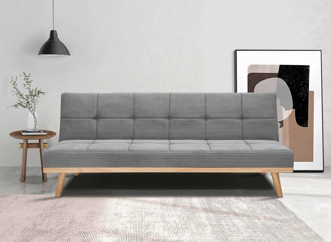 Dorel Home Schlafsofa Vicky, mit ausklappbarer Liegefläche von Dorel Home