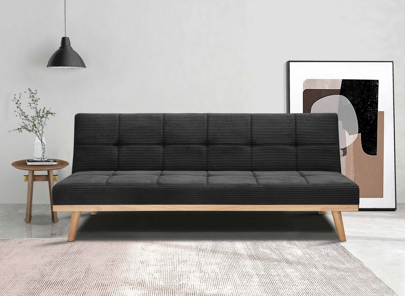 Dorel Home Schlafsofa Vicky, mit ausklappbarer Liegefläche von Dorel Home