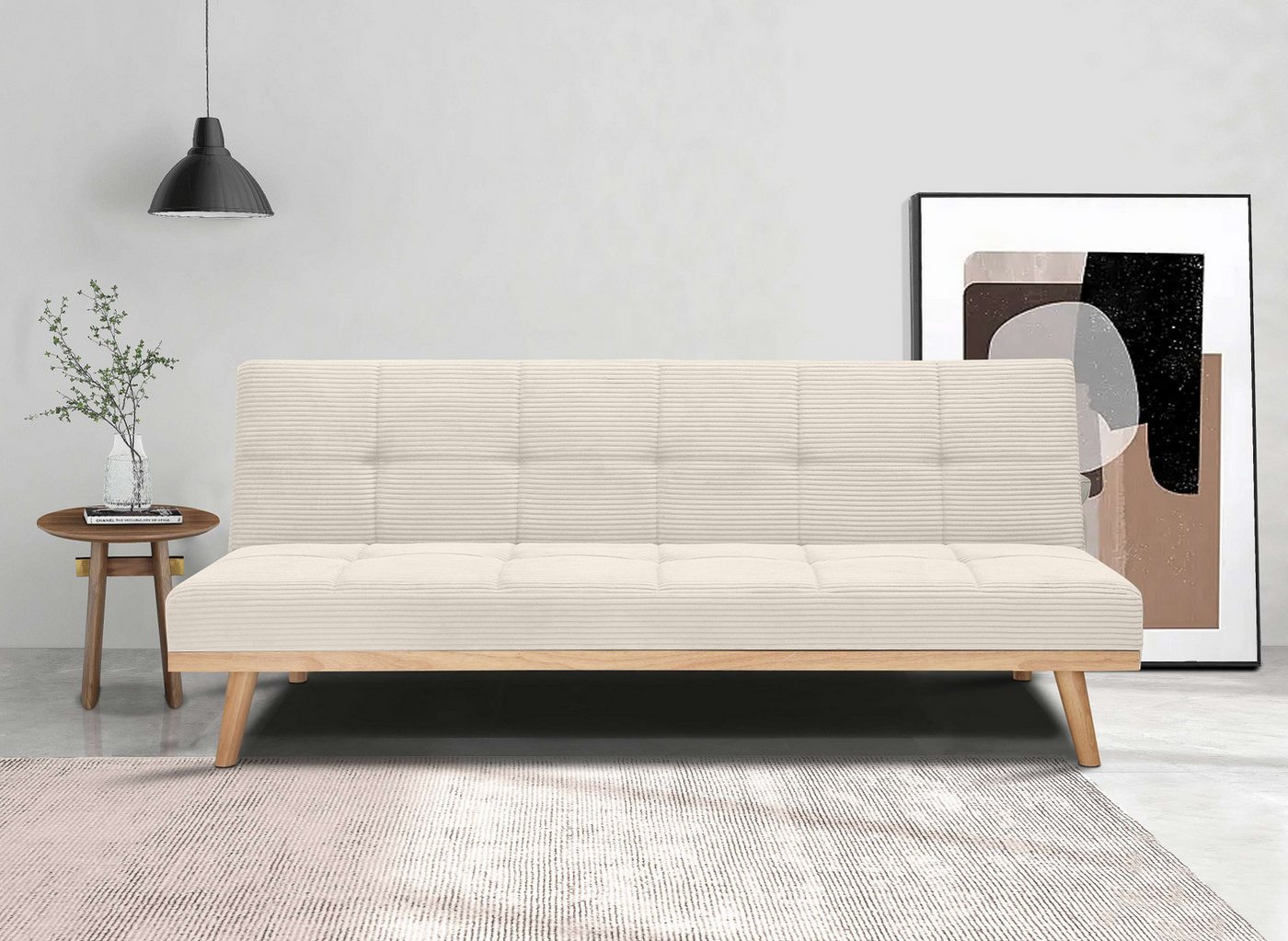 Dorel Home Schlafsofa Vicky, mit ausklappbarer Liegefläche von Dorel Home