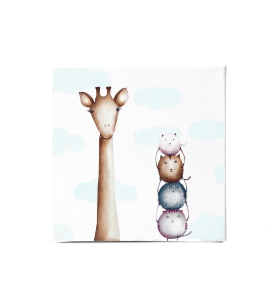 Dori´s Prints Leinwandbild - Bild Giraffe von Dori´s Prints