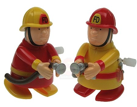 Doridia Imports Aufziehspielzeug - Feuerwehrmann von ootb