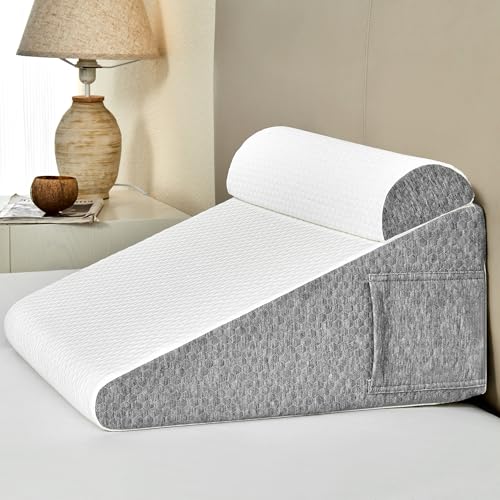 Dorifine Orthopaedic Bed Wedge Pillow for Sleep Apnea with Adjustable Pillow, Wedge Pillows for Acid Reflux,Back Pain Relief, Snoring, Leg Elevation with Washable Cover,Sleeping After Surgery Dorifine Orthopaedic Bed Wedge Pillow for Sleep Apnea with Adjustable Pillow, Wedge Pillows for Acid Reflux,Back Pain Relief, Snoring, Leg Elevation with Washable Cover,Sleeping After Surgery von Dorifine