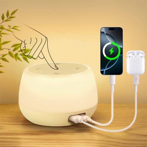 Dorifun LED Nachttischlampe Touch Dimmbar mit Ladefunktion 20W, USB Kabellose Tischlampe Akku mit RGB Farben & 4 Modi, Kinder Nachtlicht Dimmbar mit 3 Timing für Kinderzimmer Schlafzimmer Geschenke Dorifun LED Nachttischlampe Touch Dimmbar mit Ladefunktion 20W, USB Kabellose Tischlampe Akku mit RGB Farben & 4 Modi, Kinder Nachtlicht Dimmbar mit 3 Timing für Kinderzimmer Schlafzimmer Geschenke von Dorifun