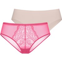 Dorina Hipster "NORISSA", (2er Pack), Florale Spitzendetails von Dorina