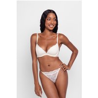 Dorina String, (2er Pack), durchgehende Spitze mit Spitzenbesatz von Dorina