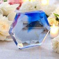 Bleu Topas/Cosmic Ice Hexagonal Merkaba Der Göttlichkeit Mit Verbindung Zu Ee Metatron Hochenergetisch 5 Transformation Aufstiegsprozess von Dorislichtandara