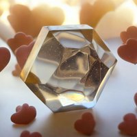 Cosmic Ice Hexagonal Merkaba Andara Mit Verbindung Zur Venus Hochenergetisch Schutzenergie Transformation 5 Schöpferkraft Handgefertigt von Dorislichtandara