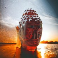 Erdschamane Buddha Andara Ee Sandalphons Hochschwingend Transformation Hochenergetisch 5 Handgefertigt 458, 7G Mount Shasta von Dorislichtandara