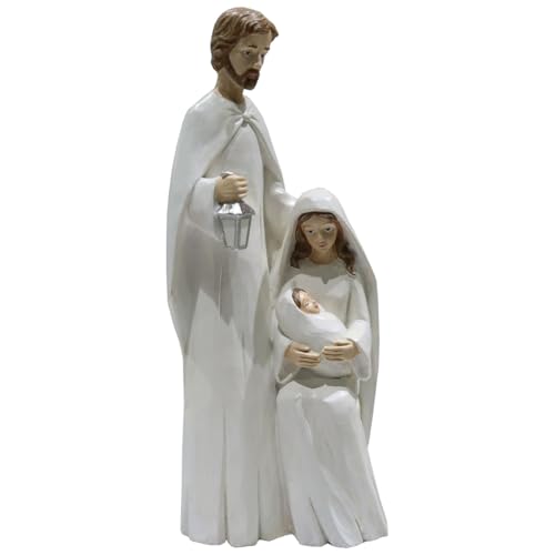 DorkasDE Christentum Jesus Krippe Ornamente Hochzeitsgeschenke Festivalsgeschenk Haus Desktop Dekoration von DorkasDE
