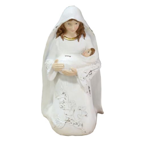 DorkasDE Christentum Jesus Krippe Ornamente Hochzeitsgeschenke Festivalsgeschenk Haus Desktop Dekoration von DorkasDE