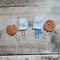 Kekse Und Milch Planer Clip Set - Bitten Or Whole von DorkyPlannerGirls