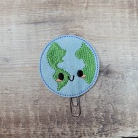 Planner Clip - Weltkugel Planer von DorkyPlannerGirls