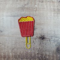 Popcorn Planer Clip - Movie Night Paper von DorkyPlannerGirls