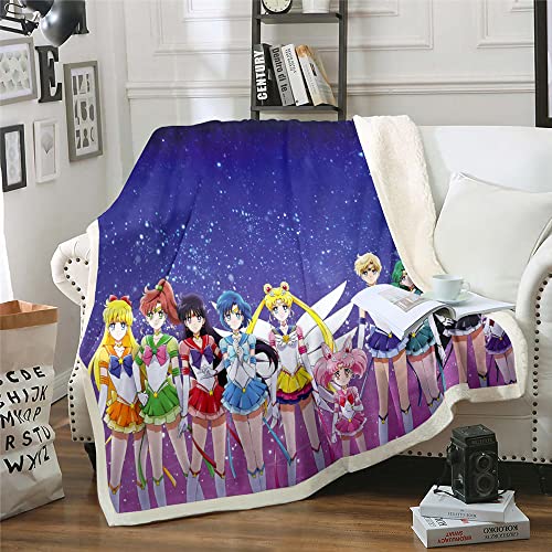 Sailor Moon Anime Flanell 3D Digital gedruckte Decke Bettwäsche Fit Office Home Stil: Sternenhimmel Sailor Moon Anime Flanell 3D Digital gedruckte Decke Bettwäsche Fit Office Home Stil: Sternenhimmel von Dorlink