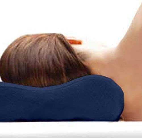 Dormabell Neck Support Pillow Cover Navy for Cervical Pillow NB1 - NB3, Size: Small von Dormabell