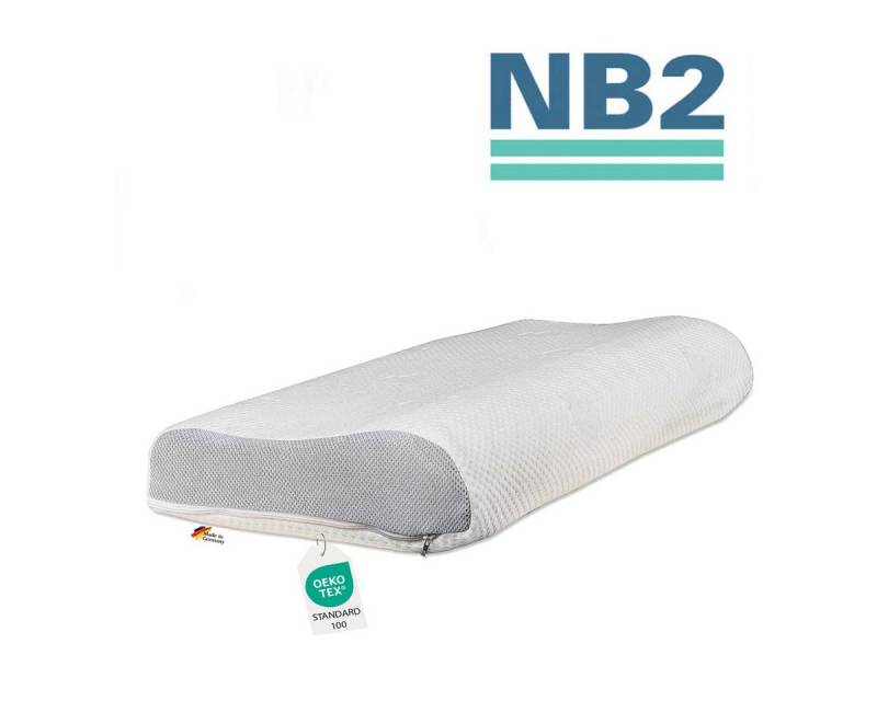 Dormabell Nackenstützkissen Orthopädisches Dormabell Cervical Nackenstützkissen NB2 Talalay Latex, Rückenschläfer, Seitenschläfer von Dormabell