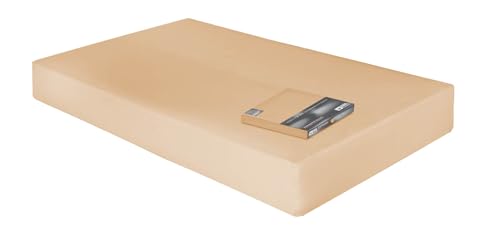Dormabell Premium Spannbetttuch für bis zu 24cm hohe Matratzen, veredelte Mako-Baumwolle für vollendeten Schlafgenuss, elastisch | Blickdicht | bügelfrei | langlebig, (lachs | 180x200 cm) von Dormabell