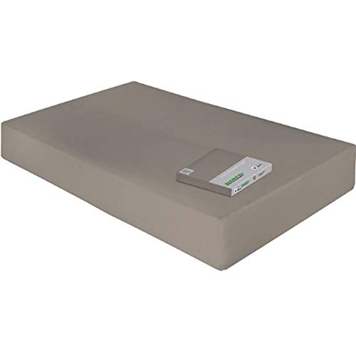 Dormabell Spannbetttuch Bio, Biobaumwolle aus kontrolliert biologischen Anbau, Made IN Green Zertifiziert, Verschiedene Größen und Farben wählbar (Taupe, 100 x 200 cm) von Dormabell