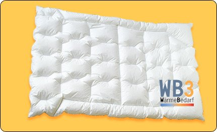 Dormabell Zudecke Daunen Edition WB3 WärmeBedarf3 135/200 cm von Dormabell