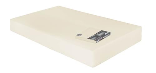 Dormabell Premium Spannbetttuch für bis zu 24cm hohe Matratzen, veredelte Mako-Baumwolle für vollendeten Schlafgenuss, elastisch | Blickdicht | bügelfrei | langlebig, (Elfenbein | 150x200 cm) Dormabell Premium Spannbetttuch für bis zu 24cm hohe Matratzen, veredelte Mako-Baumwolle für vollendeten Schlafgenuss, elastisch | Blickdicht | bügelfrei | langlebig, (Elfenbein | 150x200 cm) von Dormabell