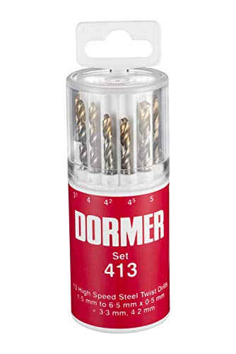 Dormer Jobber Drill Set, Set of 13 von Dormer Pramet