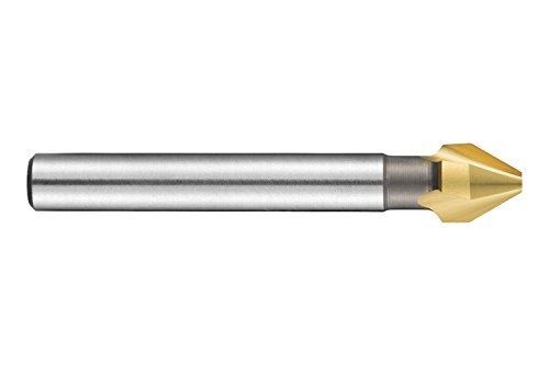 Dachfenster g33520.0 Kegelsenker, Zylinderschaft, High Speed Stahl, Full Länge 67 mm, Flöte Länge 17,5 mm, Schaftdurchmesser 10 mm, Kopf ø 5 mm – 20 mm von Dormer