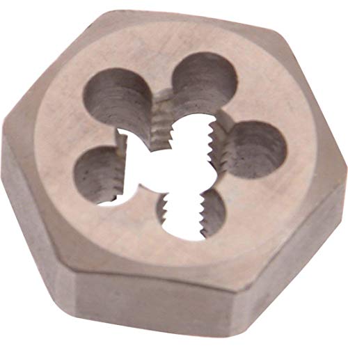 Dormer F302M36 Sechskant-Rethreading Dienuts, hell, M36, Hochleistungsstahl, Stecker 4 mm, Durchmesser 7 cm, Höhe 1,4 cm von Dormer